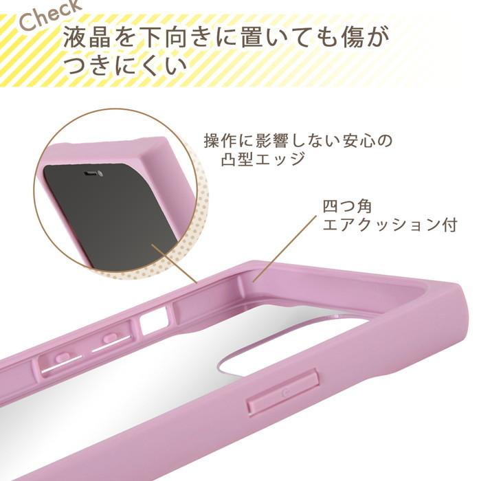 iPhone13mini 5.4inch ケース 耐衝撃ハイブリッドケース Pufful 高硬度 