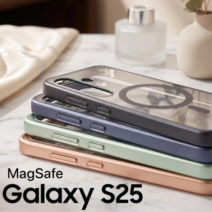 Galaxy S25 ケース クリアケース マグセーフ対応 GalaxyS25