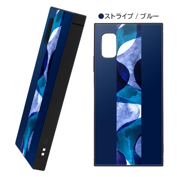 AQUOS wish3 ケース 耐衝撃 ストライプ アクオスウィッシュ3 SH-53D A302SH AQUOSwish3 スクエア 四角 カバー ソフト ハード スマホカバー スマホケース｜white-bang｜04