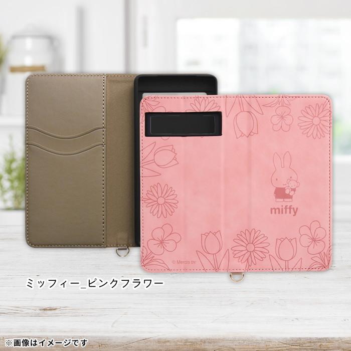 Miffy（ミッフィー） Google Pixel 7a ケース 手帳型 カード グーグル
