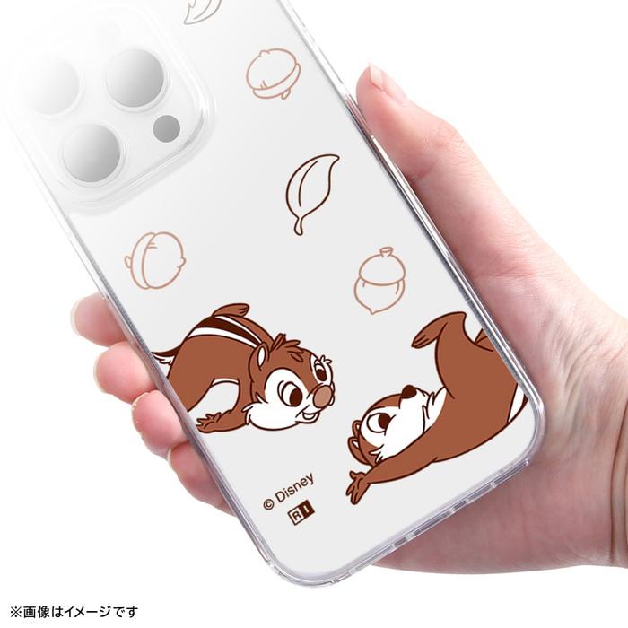 Disney（ディズニー） iPhone 15 Pro ケース チップとデール クリア