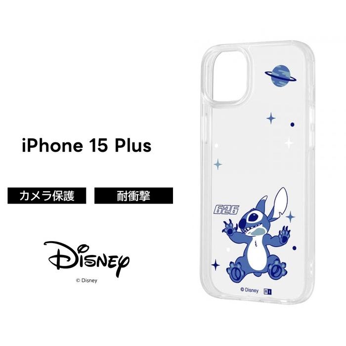 Disney（ディズニー） iPhone 15 Plus ケース スティッチ クリアケース