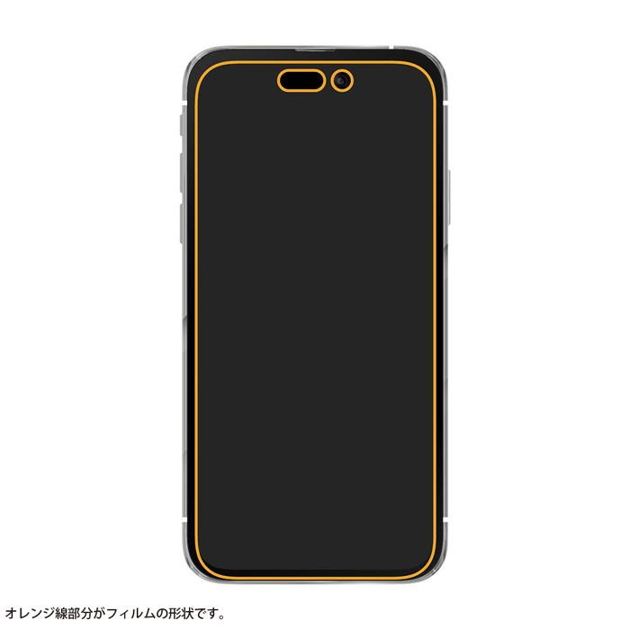 iPhone15 フィルム ブルーライトカット 反射防止 iPhone15 アイフォン15 保護フィルム サラサラ 抗菌 抗ウイルス さらさら つや消し 画面保護 保護｜white-bang｜04