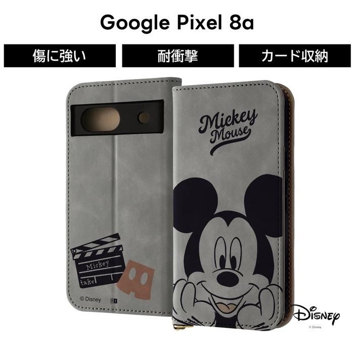 Google Pixel 8a ケース ミッキー 手帳型 Pixel8a グーグル ピクセル