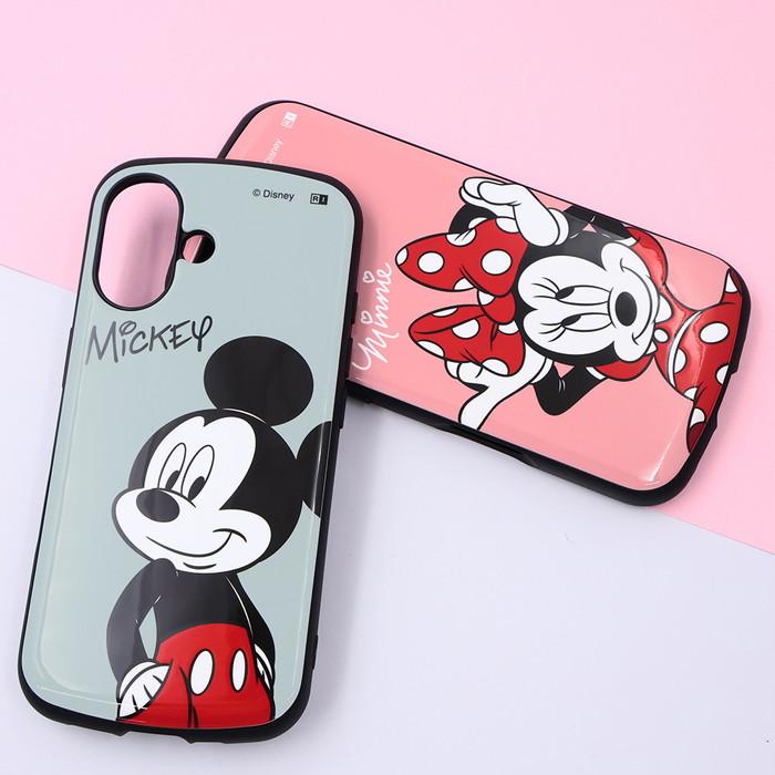 iPhone 16 Plus ケース 耐衝撃 ミニー iPhone16Plus アイフォン