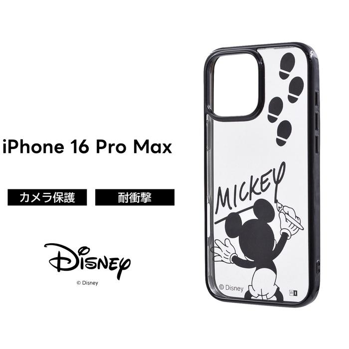 iPhone 16 Pro Max ケース ミッキー クリア iPhone16ProMax アイフォン