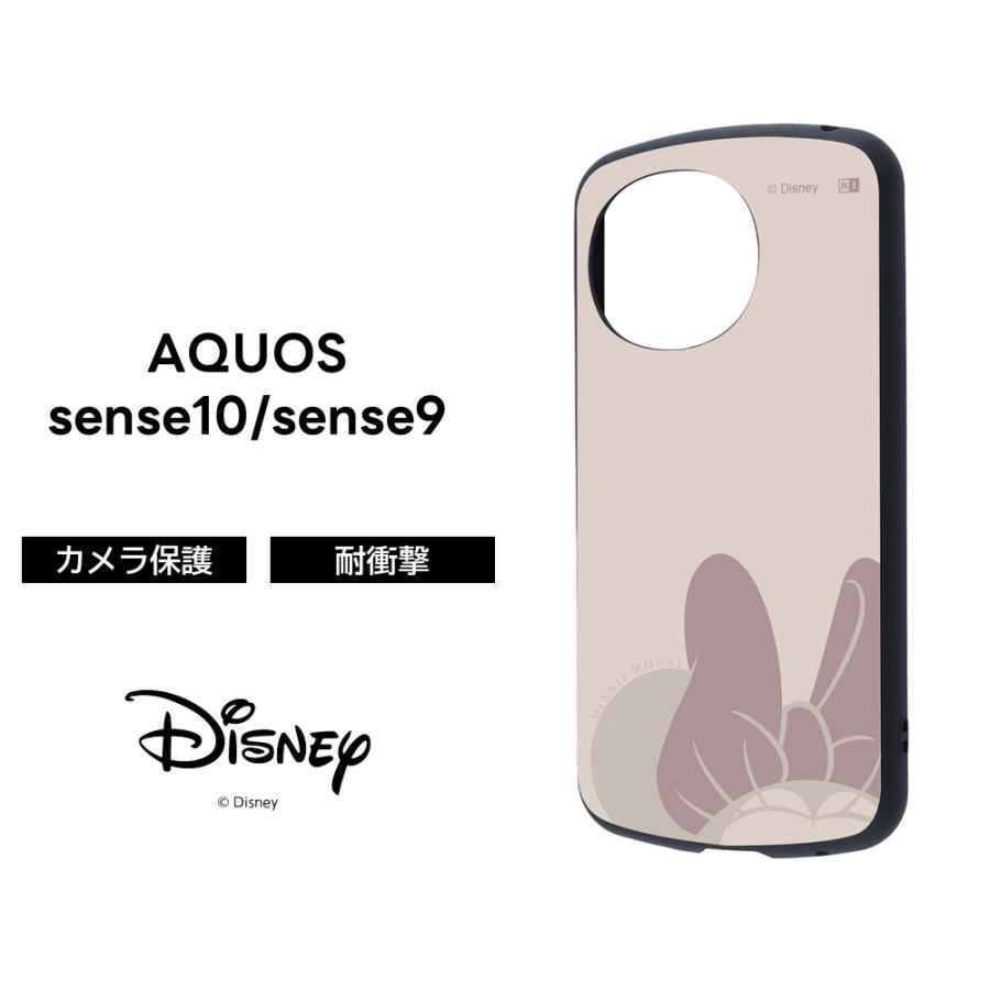 AQUOS sense9 ケース ディズニー ミニー キャラクター sense10 耐衝撃