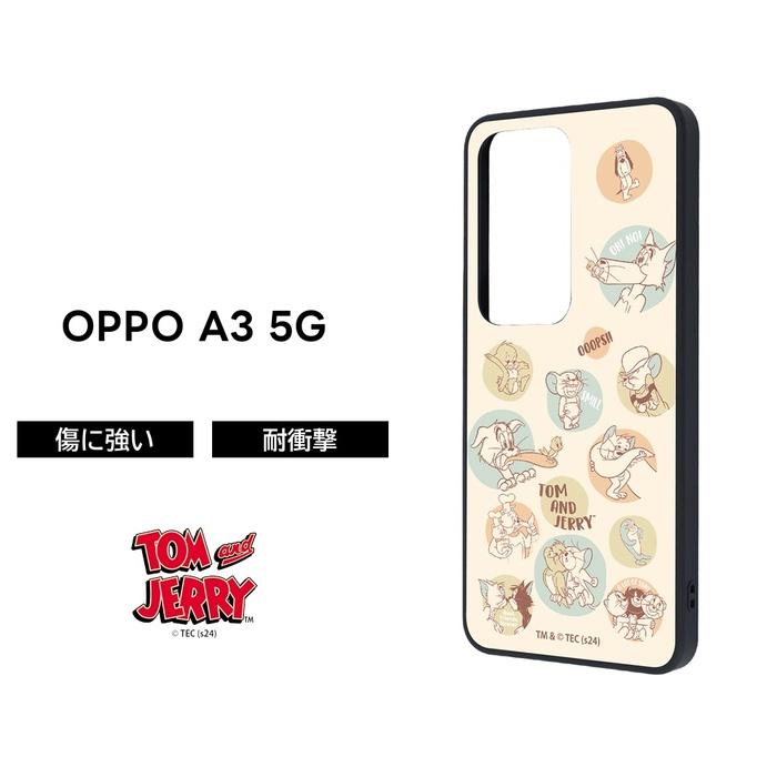 OPPO A3 5G ケース 耐衝撃ケース トムとジェリー OPPOA3 ファイブジー