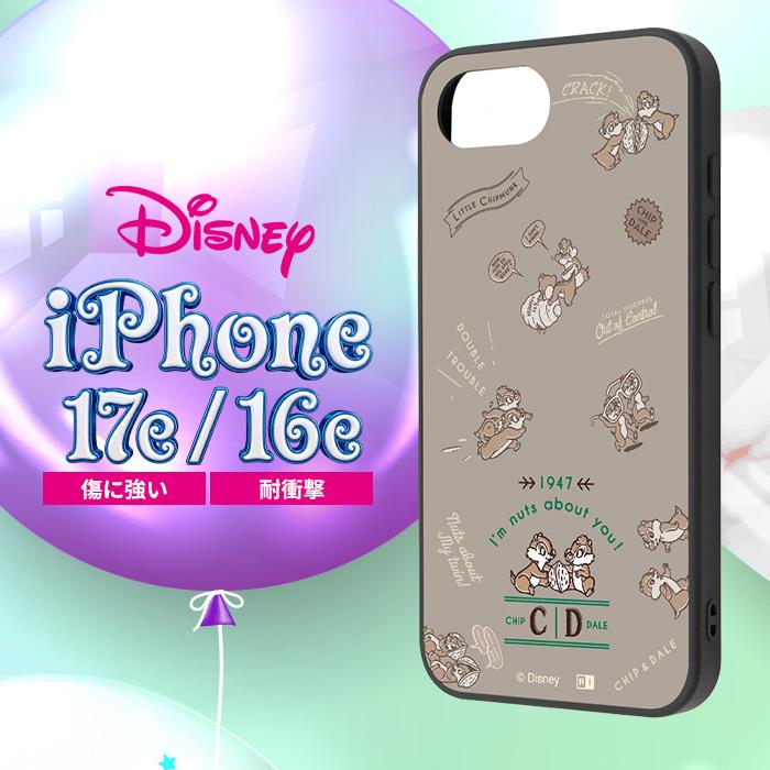 iPhone17e ケース キャラクター チップとデール iPhone16e アイフォン