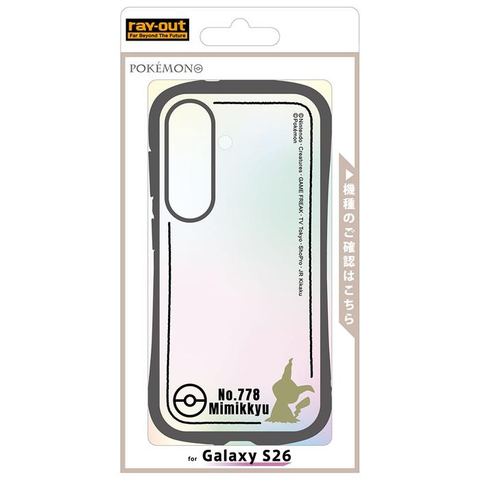 Galaxy S26 ケース ポケモン クリア ギャラクシーS26