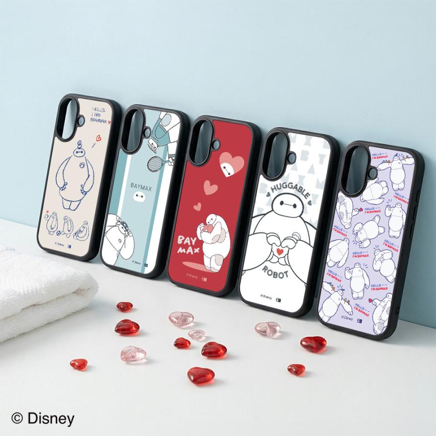 iPhone 16 ケース ベイマックス かわいい アイフォン16 ロボット