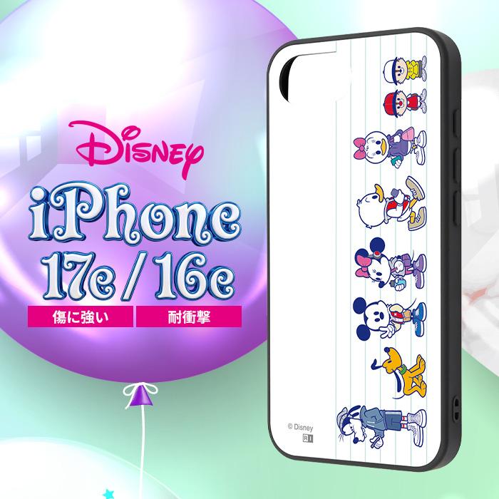 吉田さんちのファミリー日記監修】iPhone17e ケース ミッキー かわいい