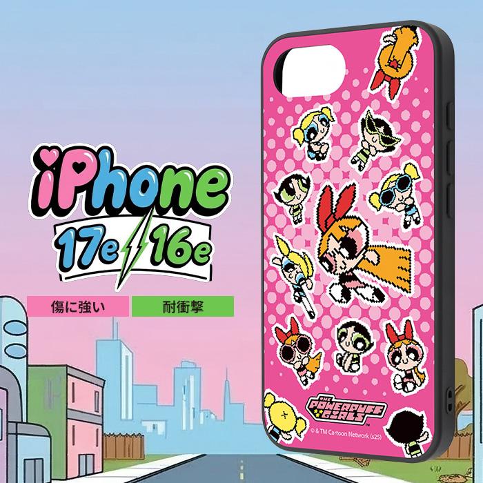 iPhone17e ケース ブロッサム パワーパフガールズ iPhone16e