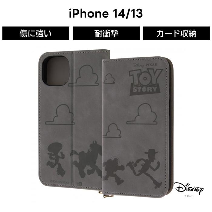 Disney（ディズニー） iPhone14 トイストーリー 手帳型ケース 革 