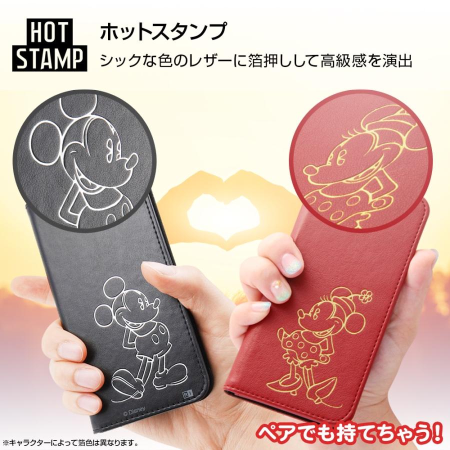Disney（ディズニー） iphone11 pro ケース 手帳型 ミッキー ミニー
