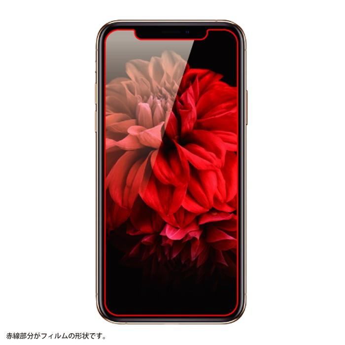 iPhone11 iPhoneXR 液晶保護フィルム ガラス さらさら サラサラ アンチグレア ノングレア 反射防止 マット 傷に強い 10H 飛散防止 埃 干渉しない｜white-bang｜03