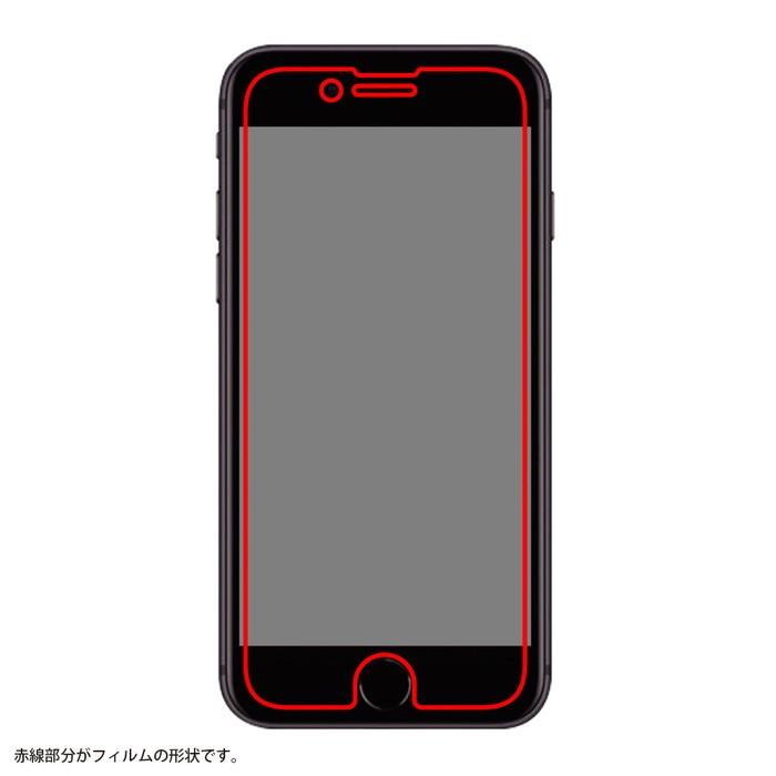 iPhone SE3 SE2 8 7 6s 6 第3世代 第2世代 液晶保護フィルム さらさら サラサラ アンチグレア ノングレア 反射防止 マット 薄い 日本製 光沢なし 干渉しない｜white-bang｜04