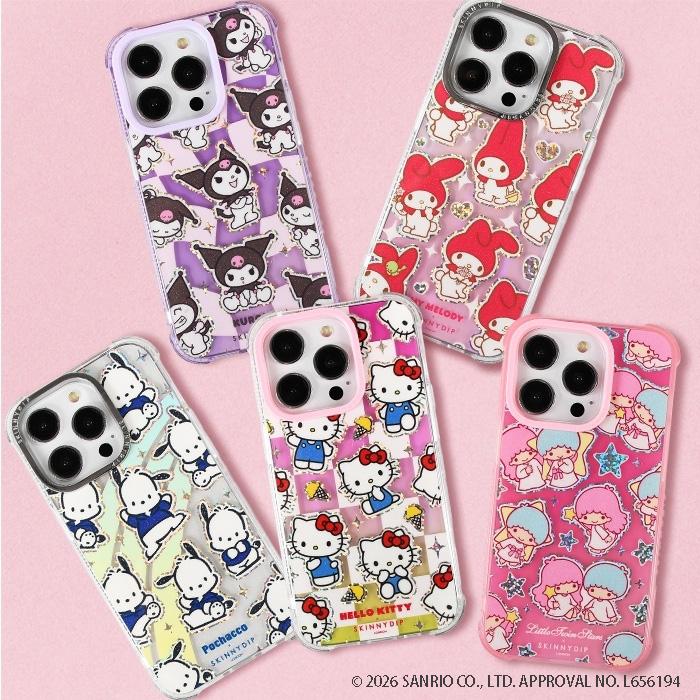 iPhone16Pro ケース サンリオ キティちゃん ポチャッコ クロミ