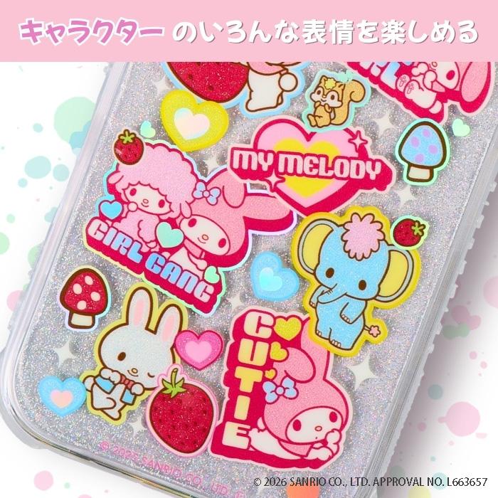 iPhone17 Pro ケース サンリオ 公式 SKINNYDIP iPhone16 シナモロール