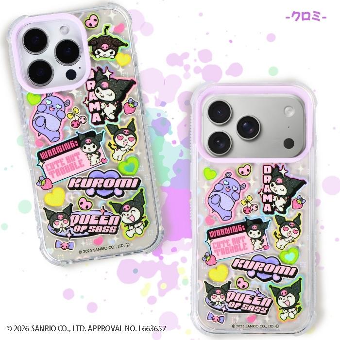 iPhone17 Pro ケース サンリオ 公式 SKINNYDIP iPhone16 シナモロール