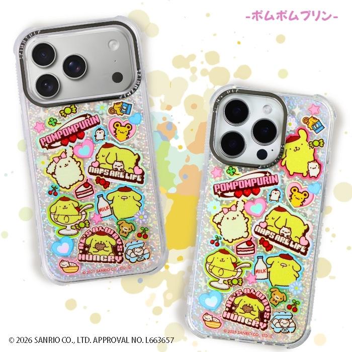 iPhone17 Pro ケース サンリオ 公式 SKINNYDIP iPhone16 シナモロール