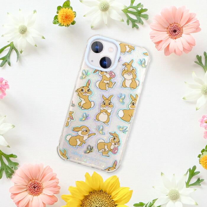 iPhone15ProMax ケース ディズニー バンビ ミス・バニー かわいい