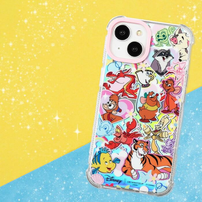 iPhone16Plus ケース ディズニー プリンセス 相棒 かわいい SKINNYDIP