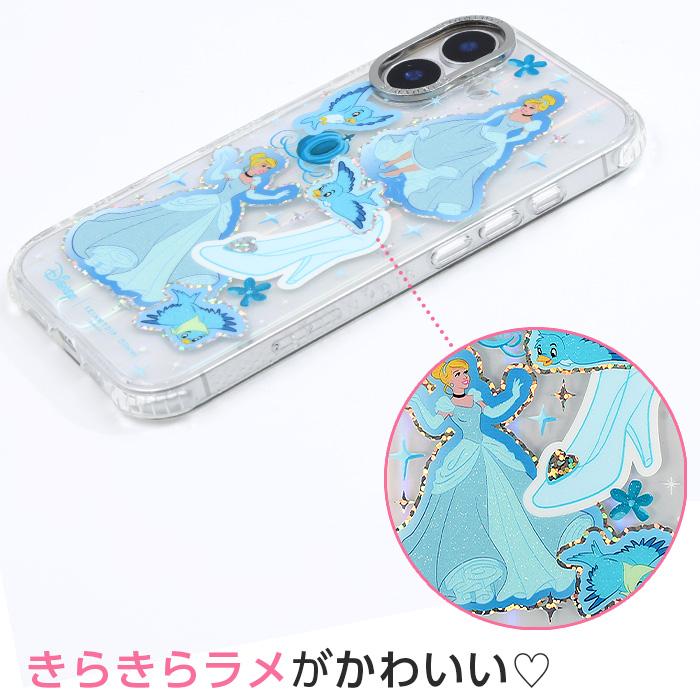 iPhone 16 ケース シンデレラ SKINNYDIP カバー ディズニー プリンセス