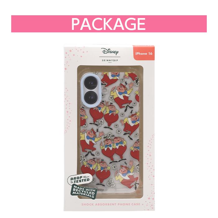 iPhone 14 ケース アリス SKINNYDIP カバー 双子 ディズニー 不思議の