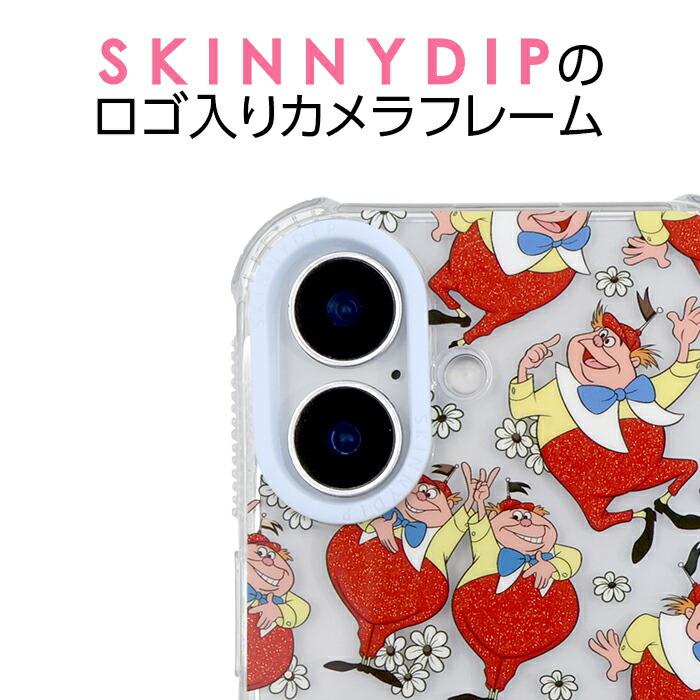 iPhone 16 ケース アリス SKINNYDIP カバー 双子 ディズニー 不思議の