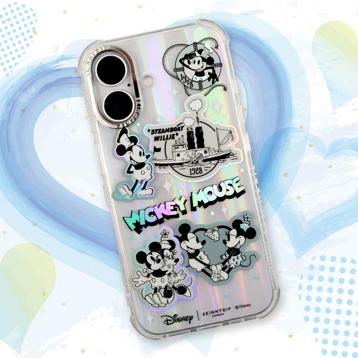 iPhone 14 Pro ケース ミッキー ミニー SKINNYDIP カバー ミッキー