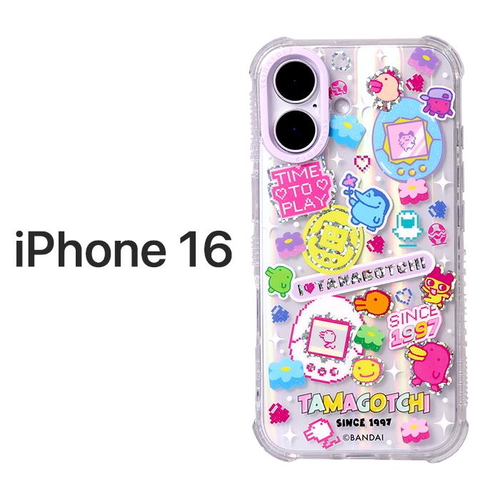 iPhone16 ケース たまごっち 耐衝撃ケース かわいい カバー