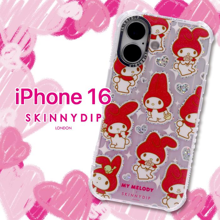 iPhone16 ケース サンリオ Sanrio マイメロディ かわいい クリア