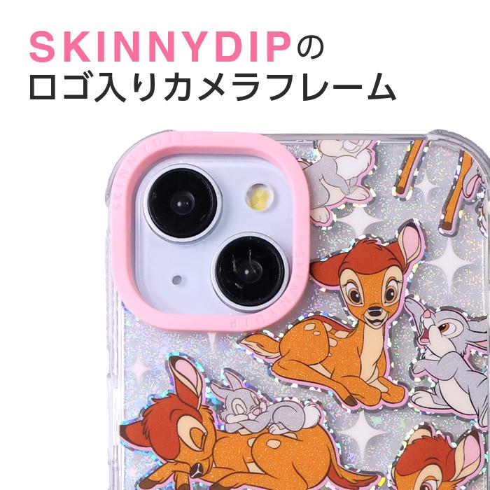 iPhone14 ケース バンビ とんすけ ディズニー かわいい SKINNYDIP