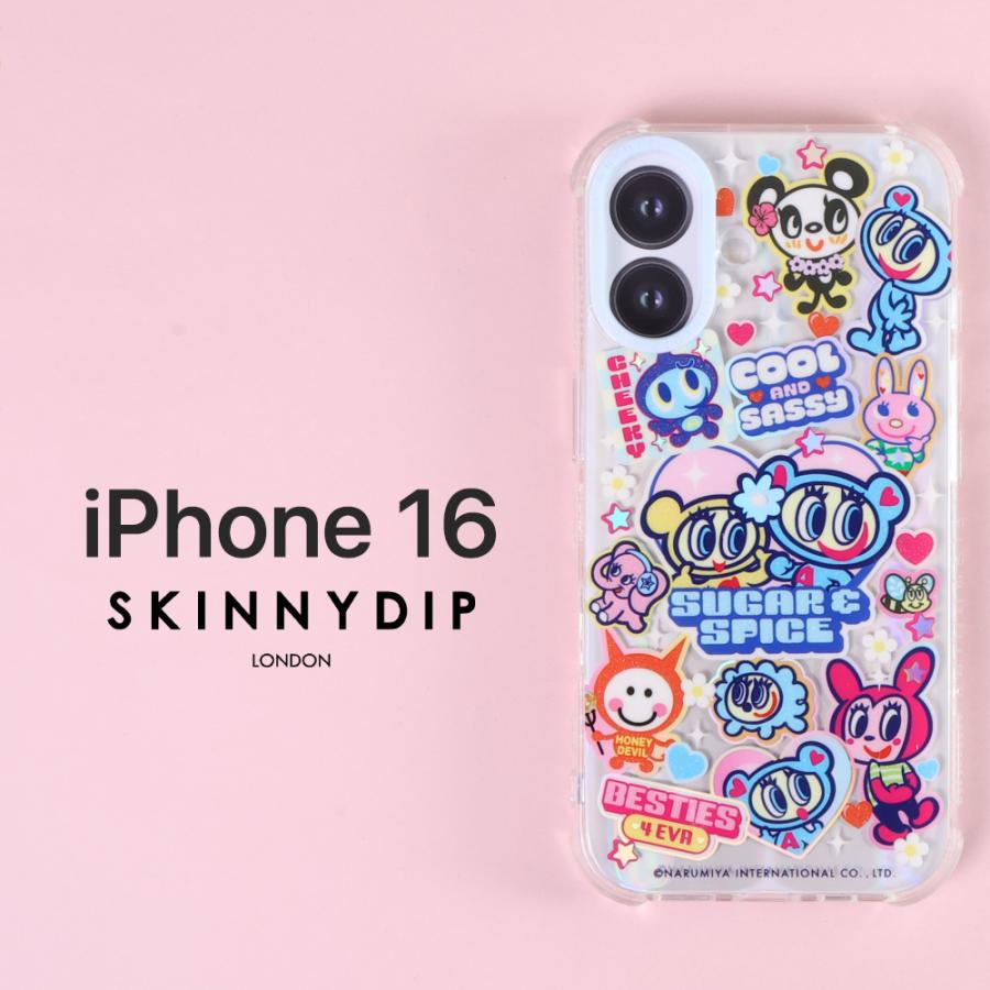 スキニーディップSKINNYDIP エンジェルブルーiPhone16Proケース iPhone 16 Pro ケース エンジェルブルー キャラクター