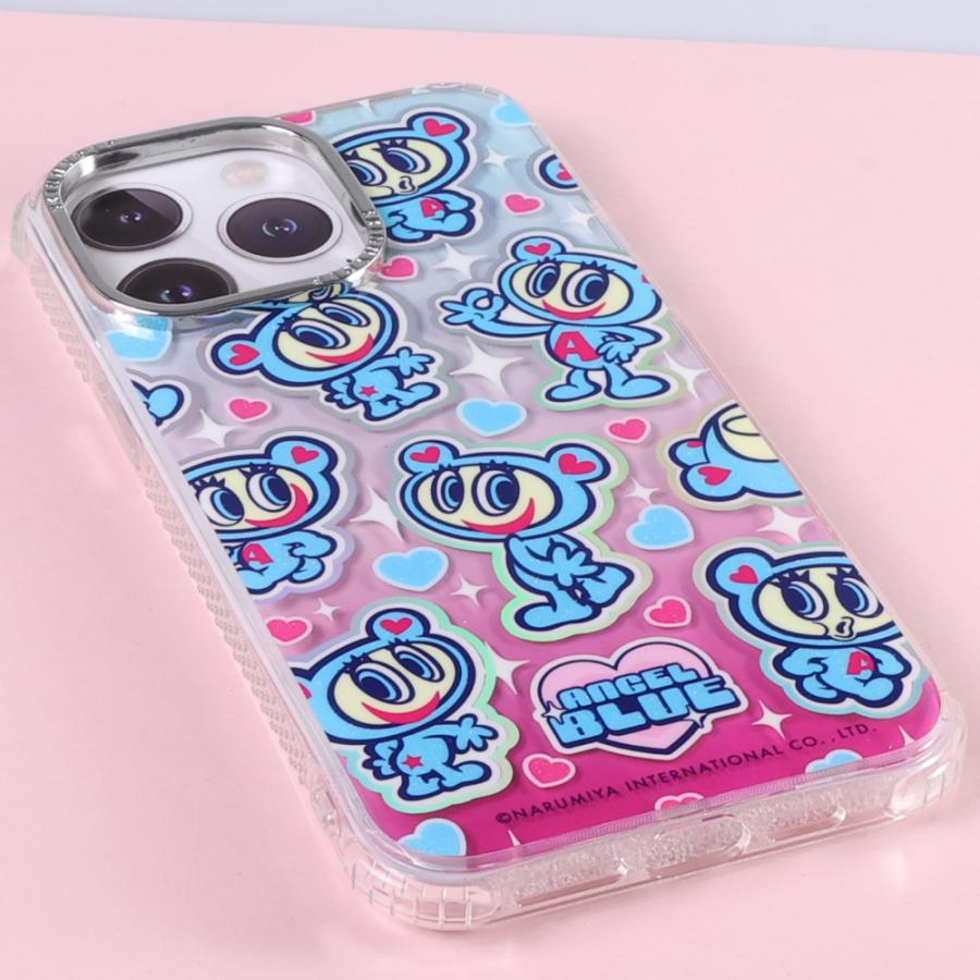 エンジェルブルーSKINNYDIP iPhone16ケース&ストラップセット SKINNYDIP ANGEL BLUE 携帯ストラップ セット エンジェルブルー