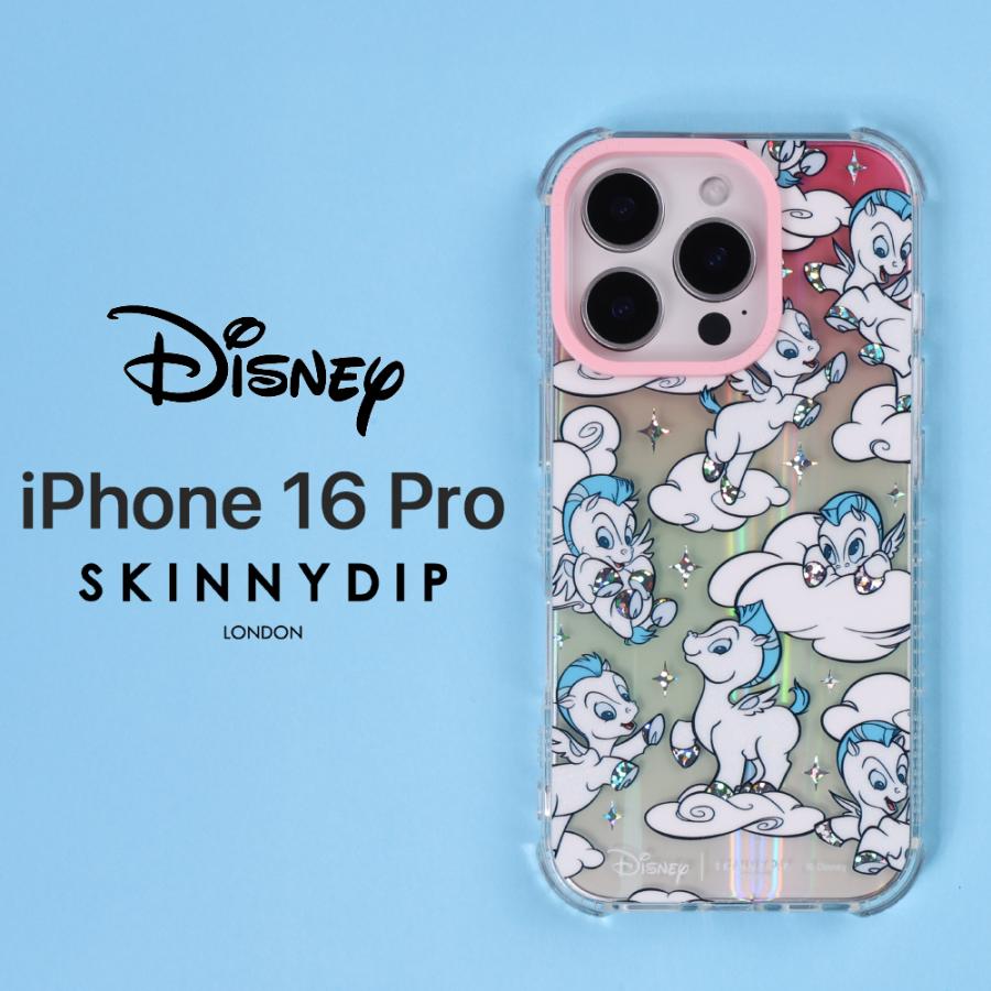 スキニーディップSKINNYDIP エンジェルブルーiPhone16Proケース iPhone 16 ケース エンジェルブルー キャラクター iPhone16