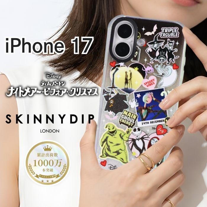 iPhone 17 ケース ナイトメアー・ビフォア・クリスマス クリア