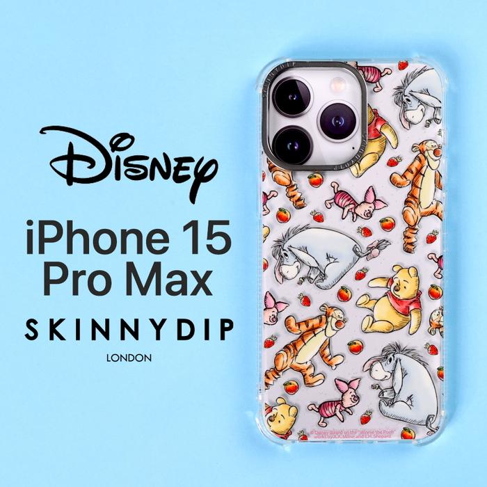 iPhone 15 Pro Max ケース プーさん クリアケース アイフォン15プロ