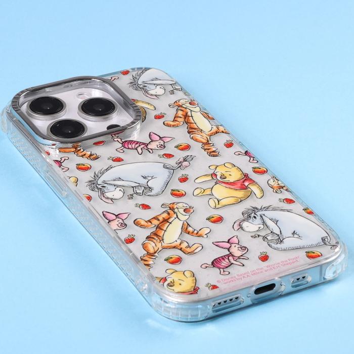 iPhone 15 Pro Max ケース プーさん クリアケース アイフォン15