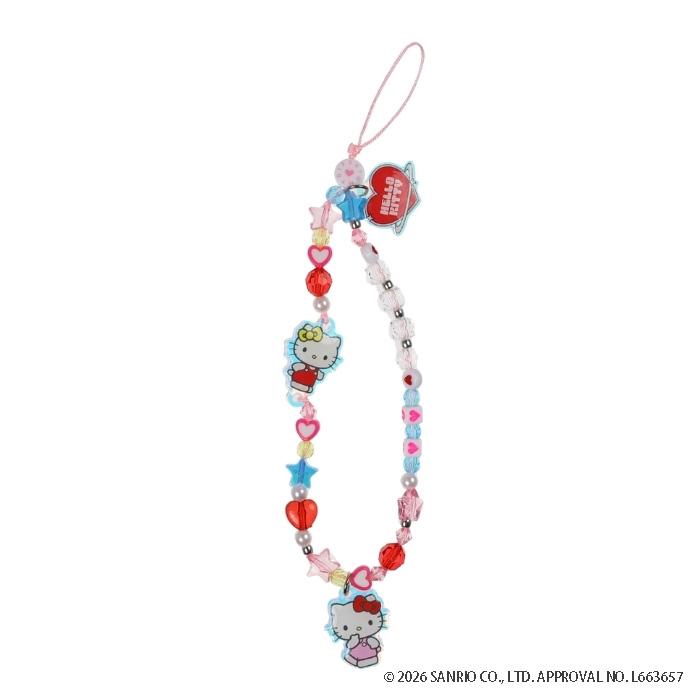 HELLO KITTY　Lavany　スマホストラップ Amazon.com: iFace Hello Kitty and Friends Beaded Wristlet
