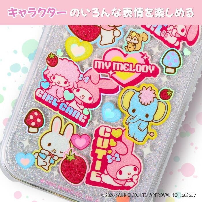 iPhone 17 ケース マイメロディ クリア アイフォン17 サンリオ