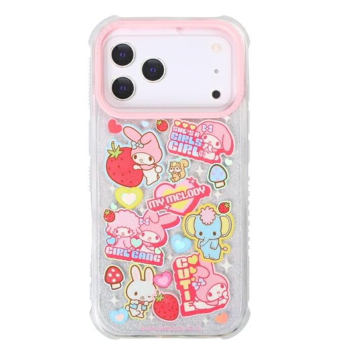 iPhone 17 Pro ケース マイメロディ クリア アイフォン17プロ サンリオ