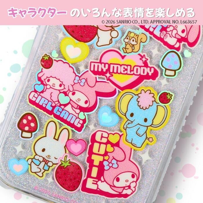 iPhone 17 Pro ケース マイメロディ クリア アイフォン17プロ サンリオ