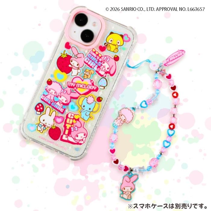 サンリオ マイメロディ フォンストラップ スマホストラップ sanrio
