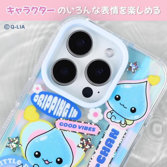 iPhone 16 Pro ケース しずくちゃん クリア アイフォン16プロ かわいい