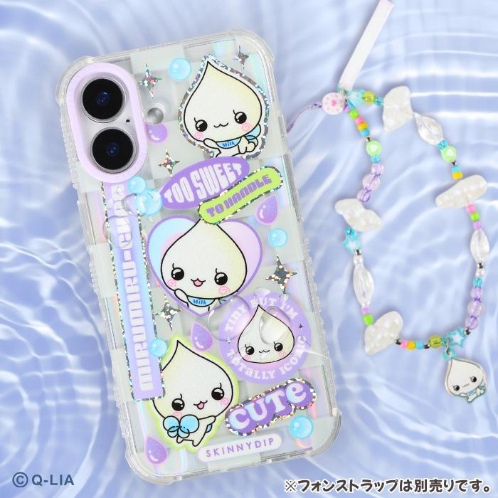 iPhone 16 ケース みるみるちゃん クリア アイフォン16 かわいい
