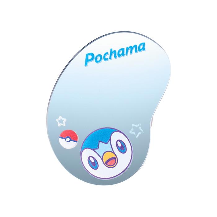 ミラー付スマホグリップ ポケモン ポッチャマ キャラクター グッズ