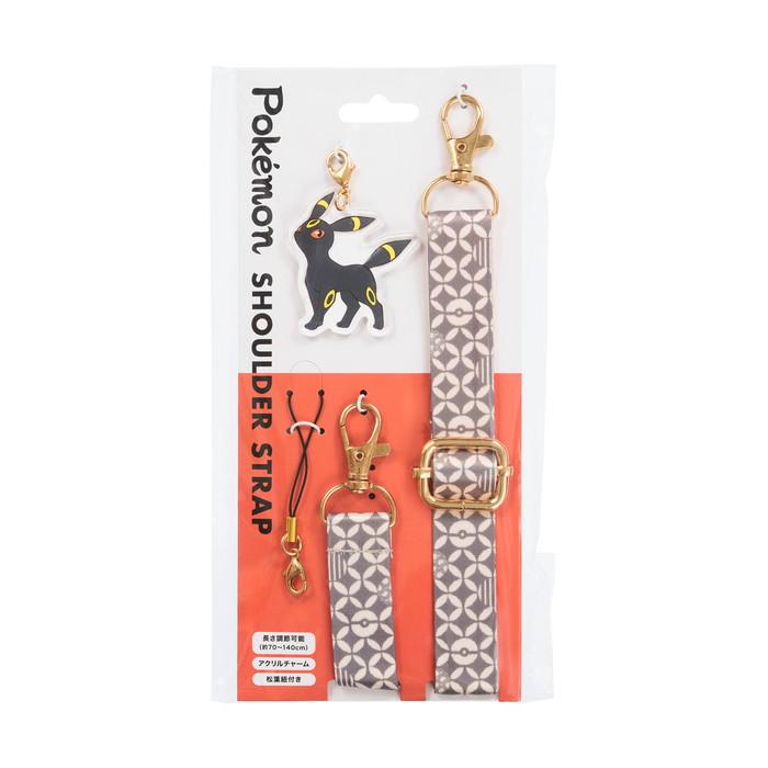 ショルダーストラップ ブラッキー ポケットモンスター ポケモン