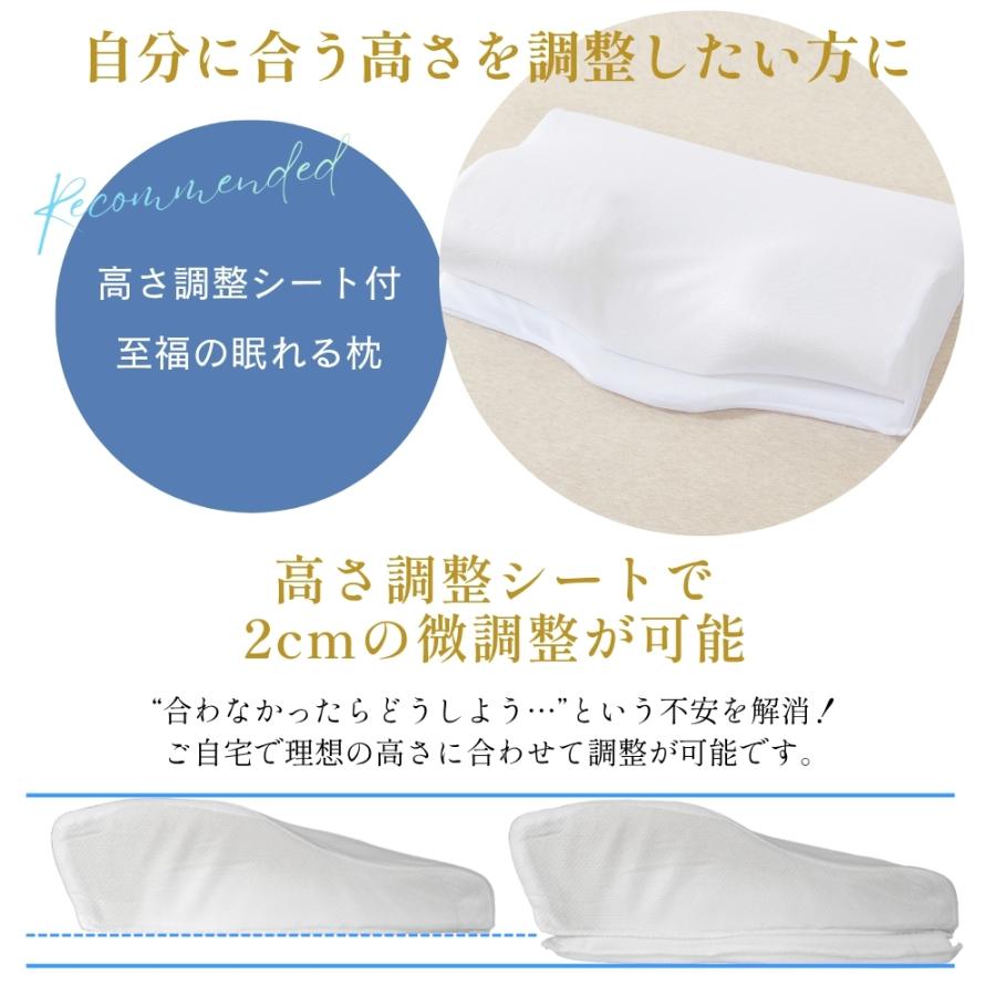 枕 肩こり 首こり いびき改善 理学療法士 整体師推薦 洗える 至福の